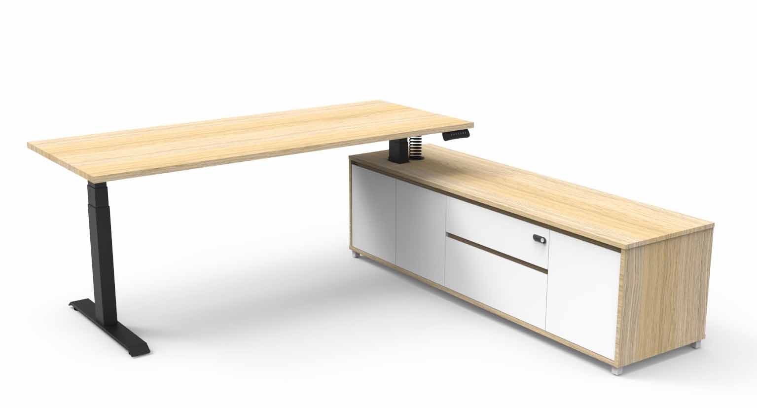 Boost+ Height Adjustable Executive Desk
